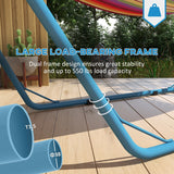 Hammock Stand for 2 Person, Portable Adjustable Steel Frame Hammock Stand with Weather Resistant Finish