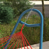 Hammock Stand for 2 Person, Portable Adjustable Steel Frame Hammock Stand with Weather Resistant Finish
