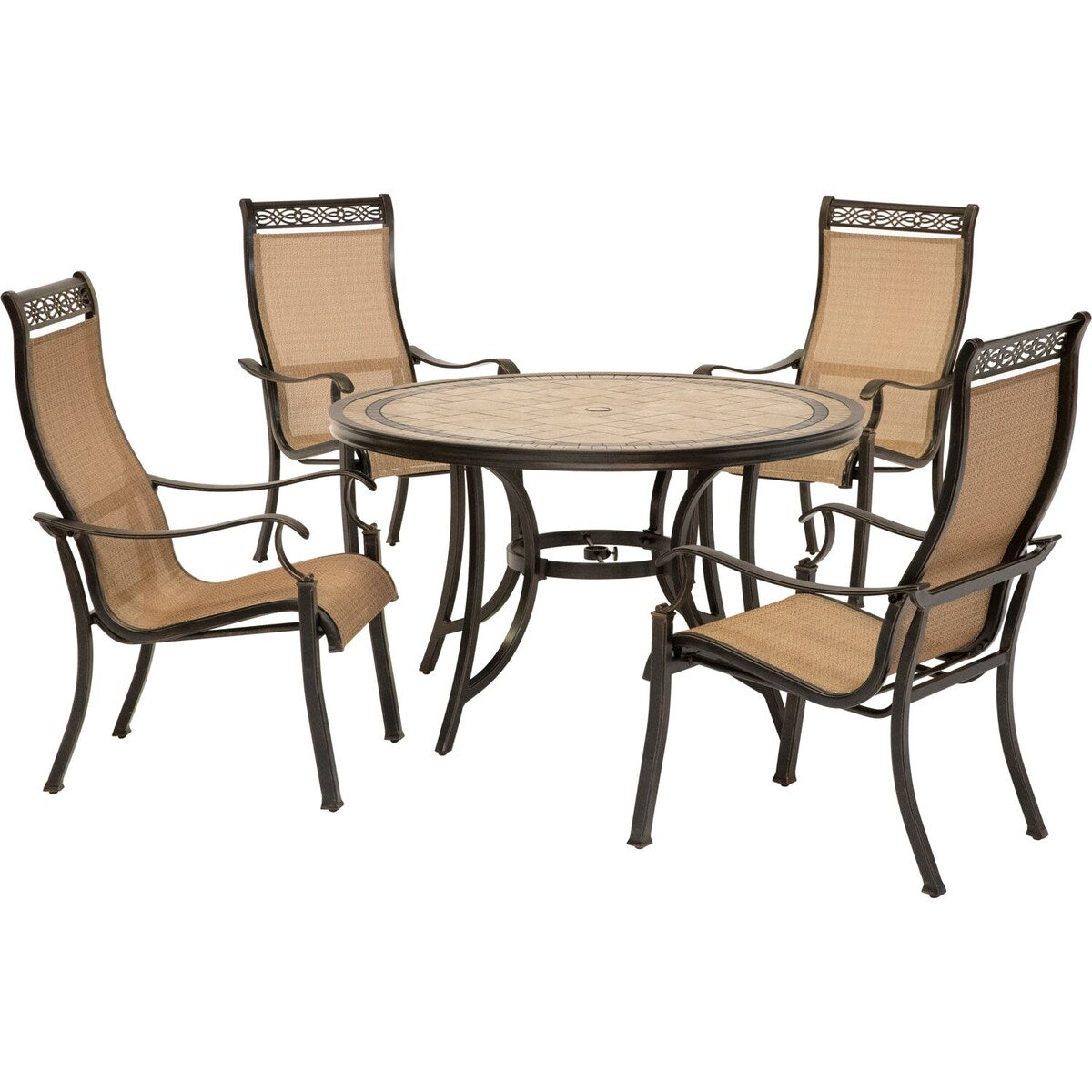 Hammond Brandywine 5-Piece Outdoor Dining Set - N/A