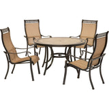 Hammond Brandywine 5-Piece Outdoor Dining Set - N/A