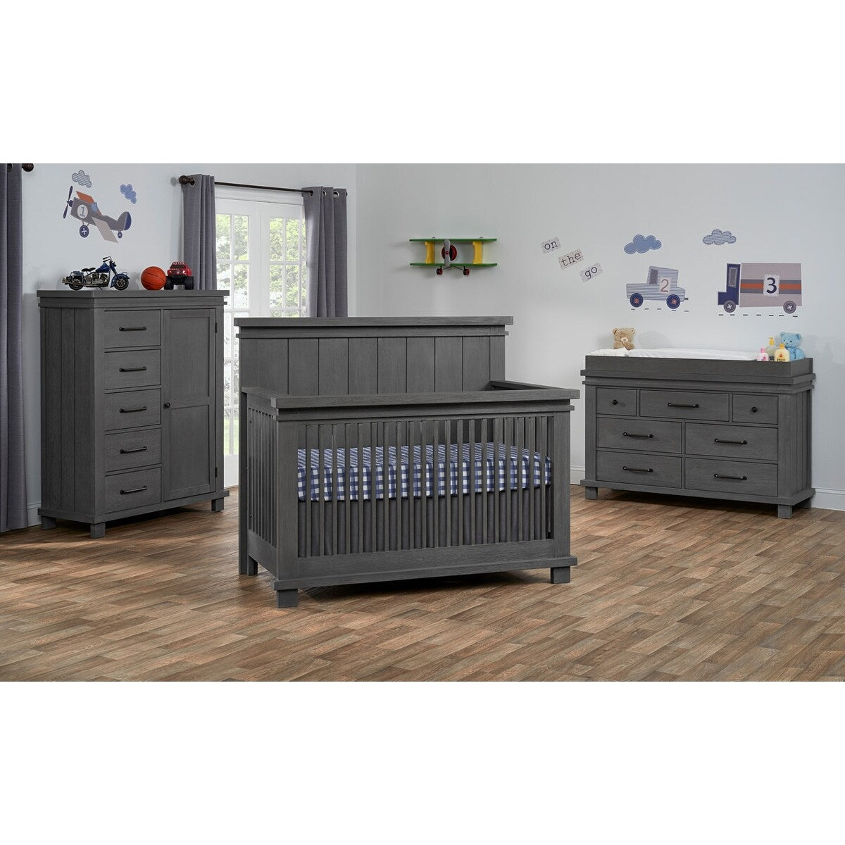 Soho Baby Hampton 4 in 1 Convertible Crib