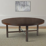 Hampton 72-inch Round Dining Table with Optional Lazy Susan by Greyson Living