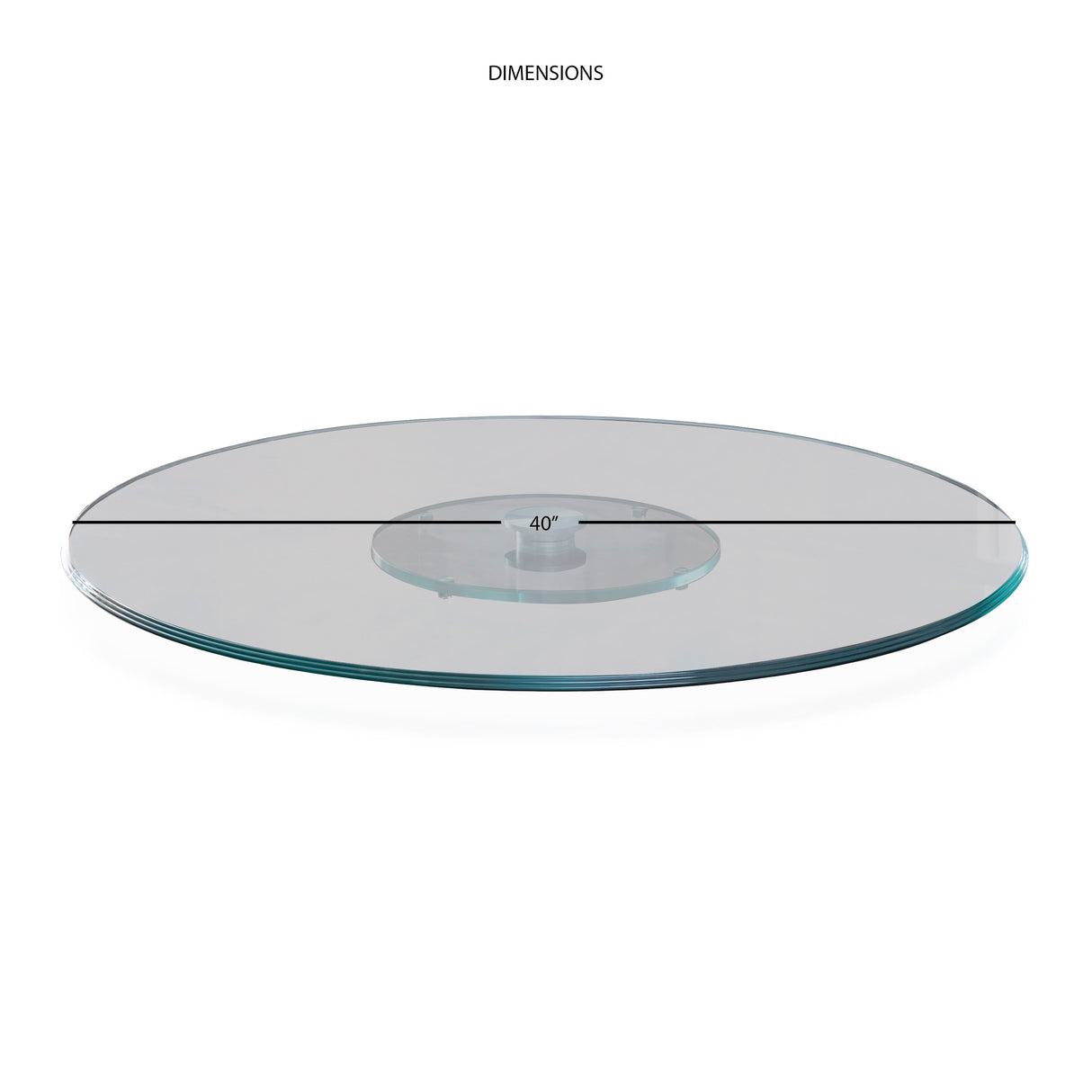 Hampton 72-inch Round Dining Table with Optional Lazy Susan by Greyson Living