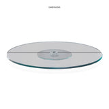 Hampton 72-inch Round Dining Table with Optional Lazy Susan by Greyson Living