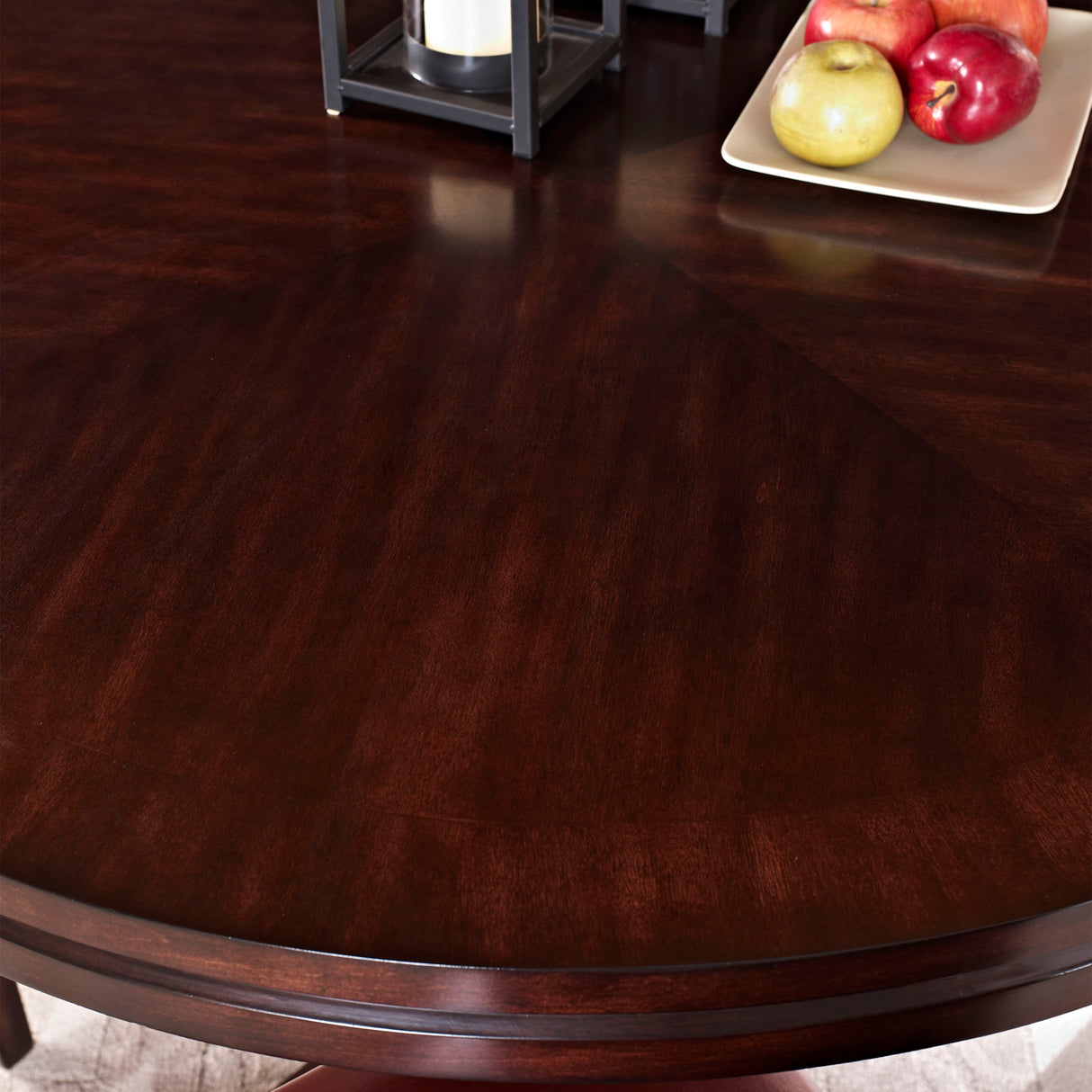 Hampton 72-inch Round Dining Table with Optional Lazy Susan by Greyson Living