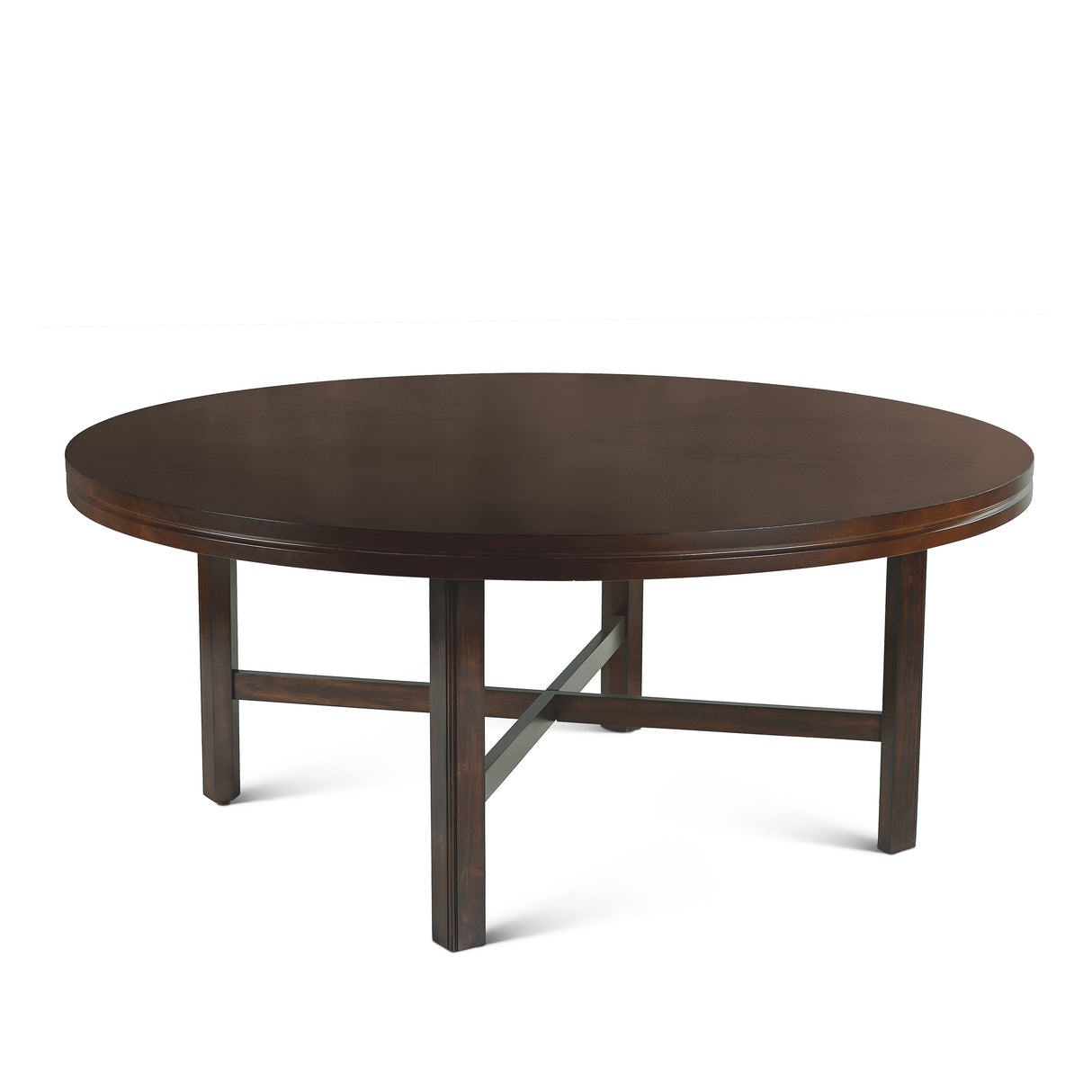 Hampton 72-inch Round Dining Table with Optional Lazy Susan by Greyson Living