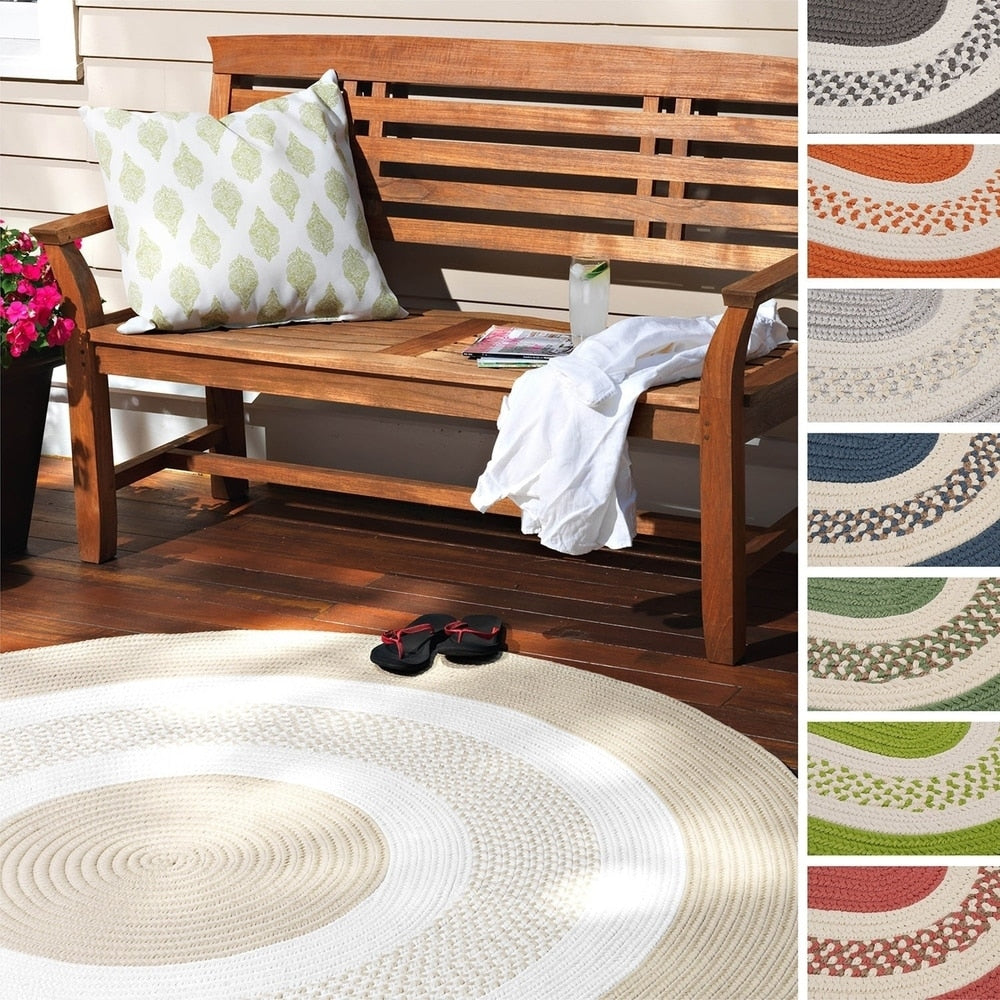 Hampton Fade-resistant Indoor/ Outdoor Braided Rug
