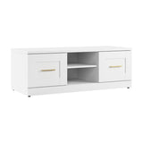 Hampton Heights 48W Shoe Bench with Doors by Bush Furniture