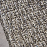 Hampton Wood and Wicker 6-piece Outdoor Chat Set by Christopher Knight Home