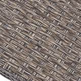 Hampton Outdoor Wood and Wicker Club Chair Set with Fire Pit by Christopher Knight Home