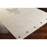 Hand-Crafted Devizes Animal Indoor Cotton Area Rug - 4' x 6'