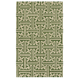 Hand-Hooked Gwyneth Contemporary Geometric Indoor/Outdoor Area Rug