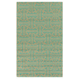 Hand-Hooked Gwyneth Contemporary Geometric Indoor/Outdoor Area Rug