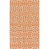 Hand-Hooked Gwyneth Contemporary Geometric Indoor/Outdoor Area Rug
