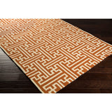 Hand-Hooked Gwyneth Contemporary Geometric Indoor/Outdoor Area Rug