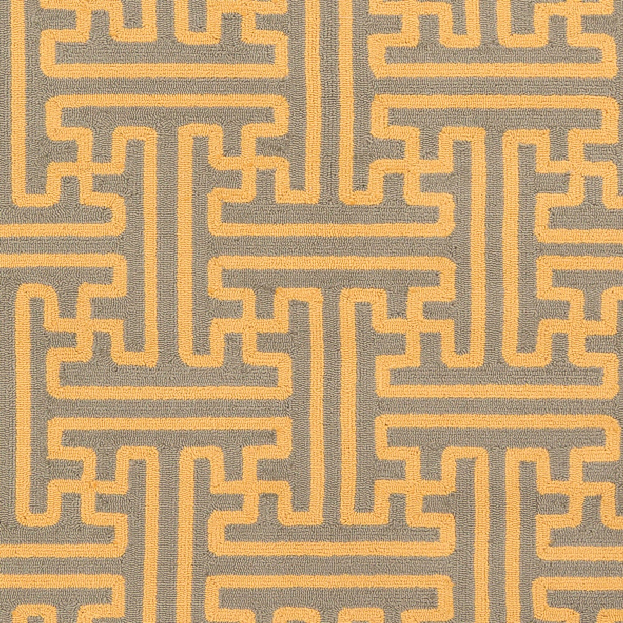 Hand-Hooked Gwyneth Contemporary Geometric Indoor/Outdoor Area Rug
