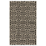 Hand-Hooked Gwyneth Contemporary Geometric Indoor/Outdoor Area Rug