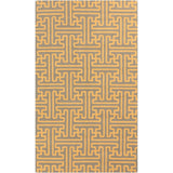 Hand-Hooked Gwyneth Contemporary Geometric Indoor/Outdoor Area Rug