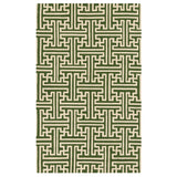 Hand-Hooked Gwyneth Contemporary Geometric Indoor/Outdoor Area Rug