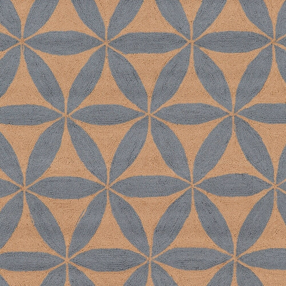 Hand-Hooked Lucy Geometric Area Rug