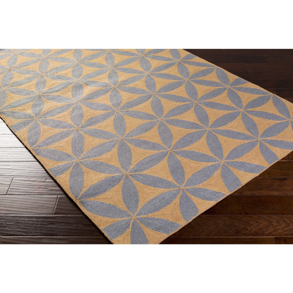 Hand-Hooked Lucy Geometric Area Rug
