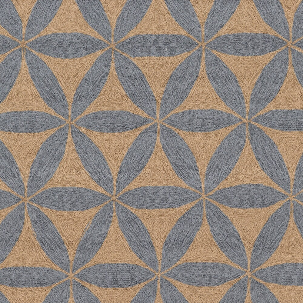 Hand-Hooked Lucy Geometric Area Rug