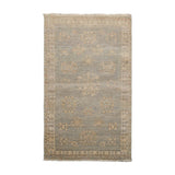 Hand Knotted Afghan Oushak Mint Wool Traditional Oriental Area Rug - 3' x 5'