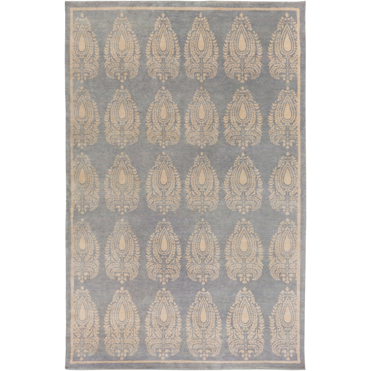 Hand Knotted Airport Wool Area Rug - 2' x 3' - 2' x 3'