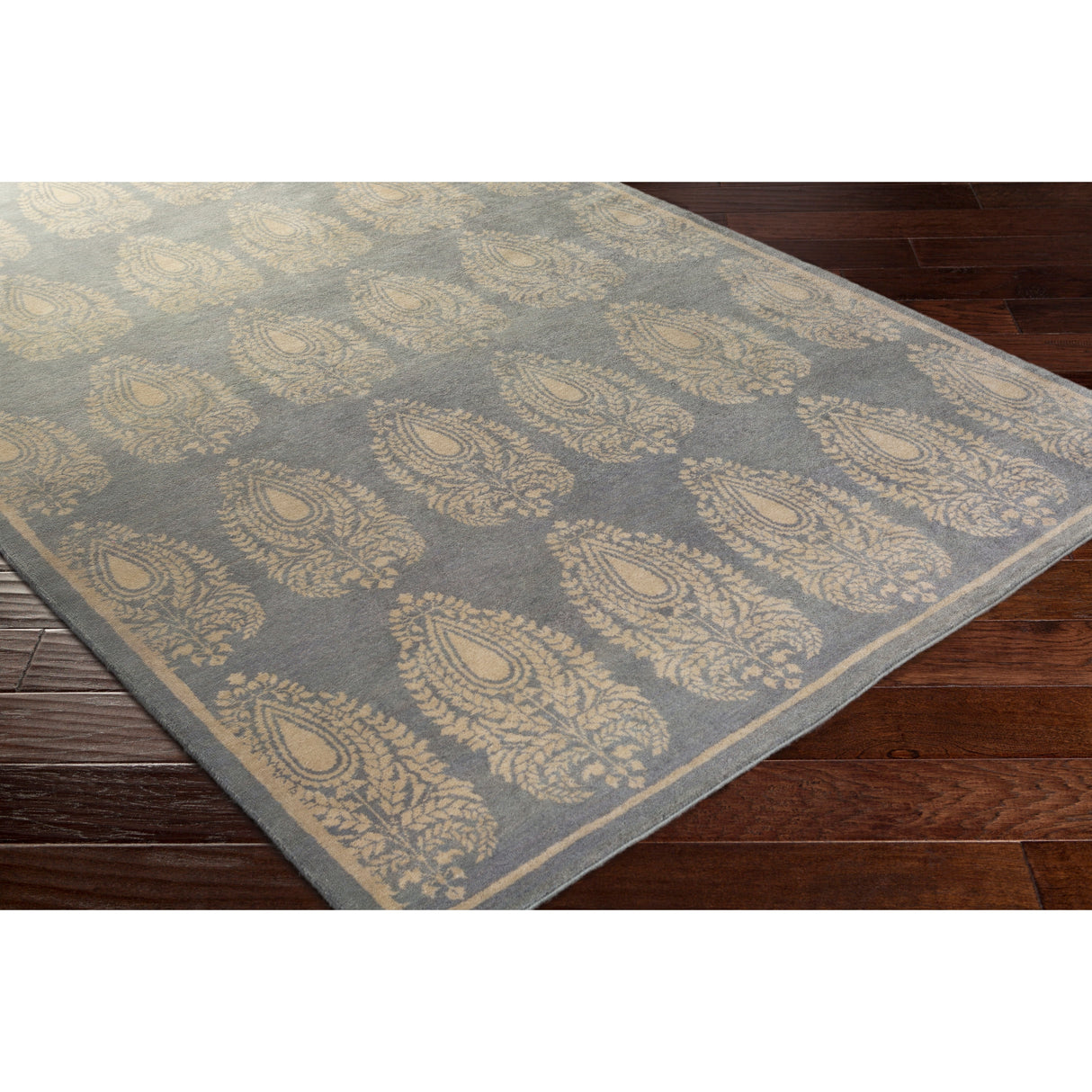 Hand Knotted Airport Wool Area Rug - 2' x 3' - 2' x 3'