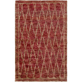 Hand Knotted Bassett Jute Area Rug - 5' x 8'