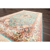 Hand Knotted Certified Silk 340-400 KPSI Persian Oriental Area Rug (3'2"x5')
