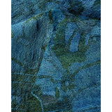 Hand Knotted Contemporary Overdyed Wool Light Blue Area Rug - 10' 1" x 14' 0"