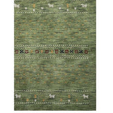 Hand Knotted Gabbeh Contemporary Area Rug