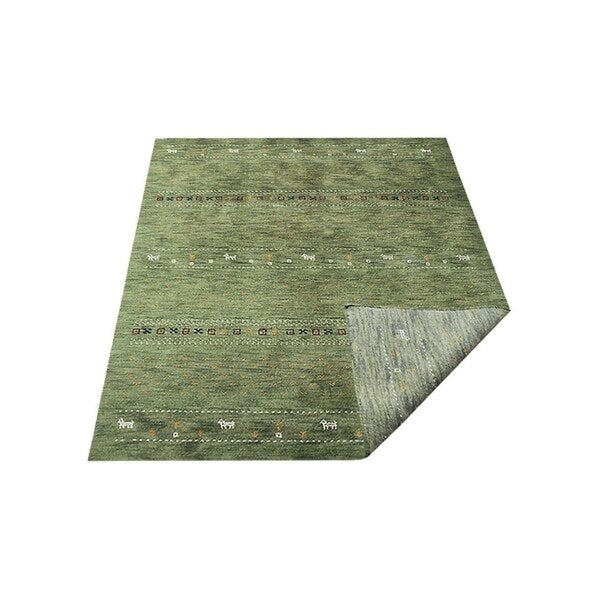 Hand Knotted Gabbeh Contemporary Area Rug