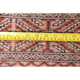 Hand Knotted Oriental Ivory Turkoman Baouch Persian Woolen Area Rug - 9'7" x 6'4"