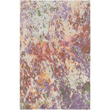 Hand-Knotted Helston Abstract Viscose Area Rug - 9' x 13'