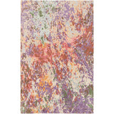 Hand-Knotted Helston Abstract Viscose Area Rug - 9' x 13'