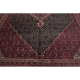 Hand Knotted Herati Fish Mahi Palace Size Wool Oriental Area Rug (12'x18'3") - 10'3" x 13'11"