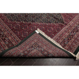 Hand Knotted Herati Fish Mahi Palace Size Wool Oriental Area Rug (12'x18'3") - 10'3" x 13'11"