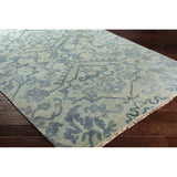 Hand-Knotted Keswick Floral New Zealand Wool Area Rug