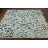 Hand-Knotted Keswick Floral New Zealand Wool Area Rug