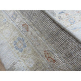 Hand Knotted Light Brown Peshawar with Wool Oriental Rug (11'11" x 17'10") - 11'11" x 17'10"