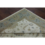 Hand-knotted Oriental Peshawar Ivory Wool Rug (9' 2 x 12' 2)