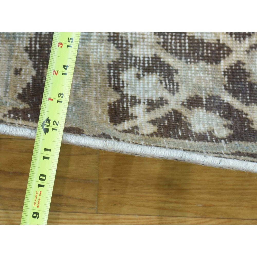 Shahbanu Rugs Overdyed Persian Joshagan Hand-knotted Oriental Rug (7'x10')