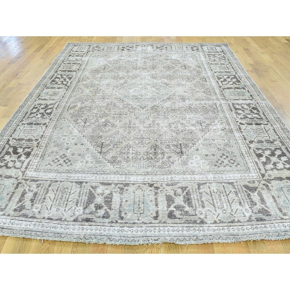 Shahbanu Rugs Overdyed Persian Joshagan Hand-knotted Oriental Rug (7'x10')