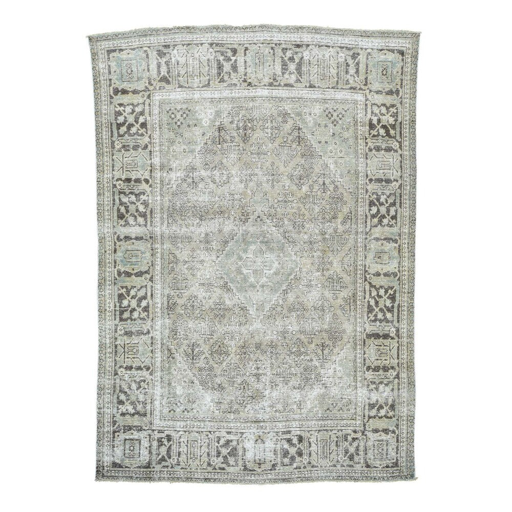 Shahbanu Rugs Overdyed Persian Joshagan Hand-knotted Oriental Rug (7'x10')