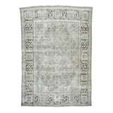 Shahbanu Rugs Overdyed Persian Joshagan Hand-knotted Oriental Rug (7'x10')