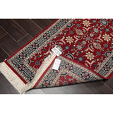 Hand Knotted Pak Persian Red Persian Traditional Oriental Area Rug - 2' 9'' x 4' 6''