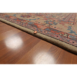 Hand-Knotted Romanian Ivory,Beige Oriental Area Rug Wool Traditional Persian Oriental Area Rug (10x14) - 10'3" x 13'11"
