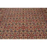 Hand-Knotted Romanian Ivory,Beige Oriental Area Rug Wool Traditional Persian Oriental Area Rug (10x14) - 10'3" x 13'11"